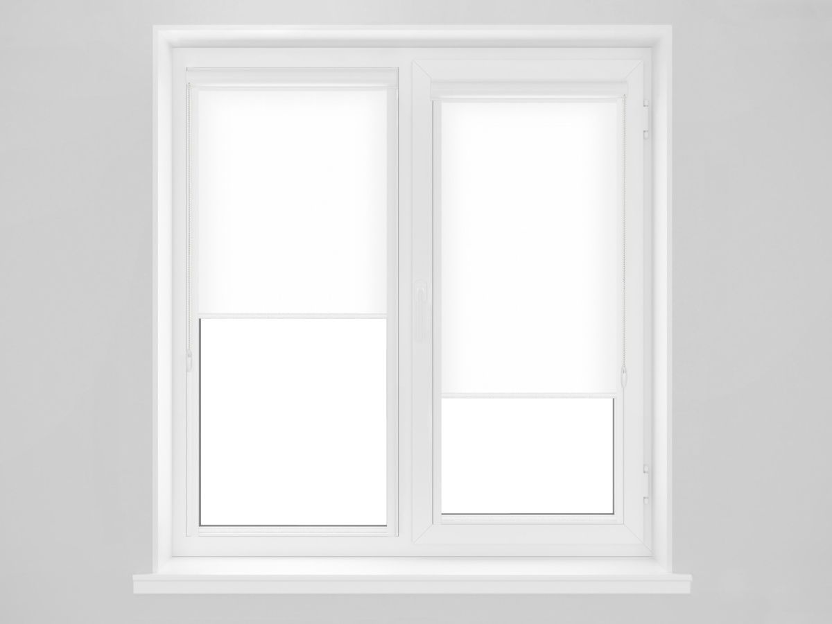 Рулонная штора 7074 на створку окна в коробе с направляющими - изображение 1 - заказать онлайн в салоне штор Benone в Дрезне
